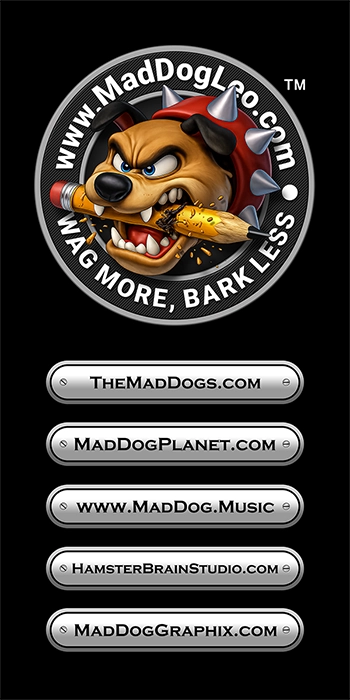 Mad Dog Leo, Wag More, Bark Less!